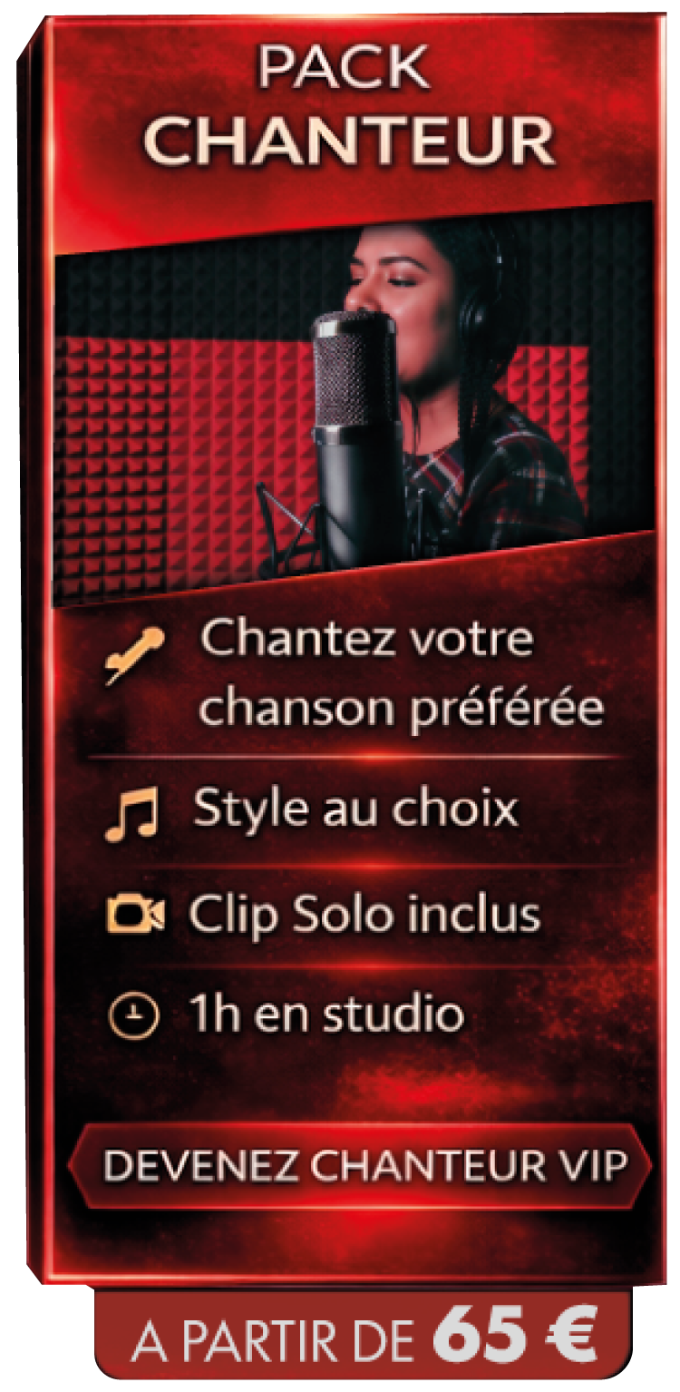Pack Chanteur