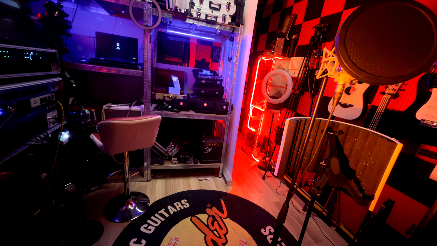 Espace d'enregistrement du DLJ Studio